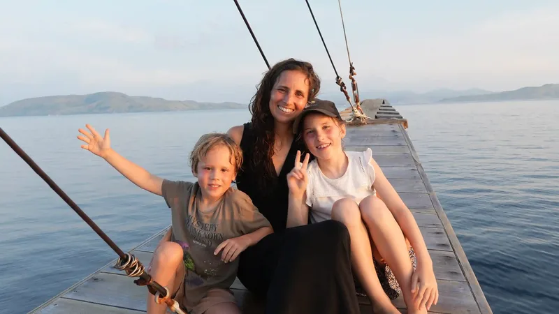 Island hopping under sail in Komodo National Park